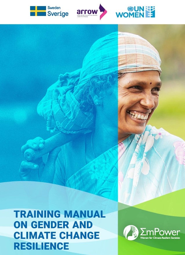 Training Manual on Gender and Climate Resilience UN Women AsiaPacific
